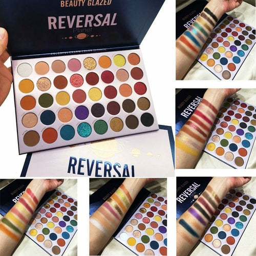 Makeup Eyeshadow Palette Beauty Glazed Reversal Planet 40 Colors Eye