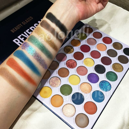 Makeup Eyeshadow Palette Beauty Glazed Reversal Planet 40 Colors Eye